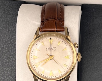 Vulcain Cricket Alarm Watch. The watch of Presidents. A collectors Must Have