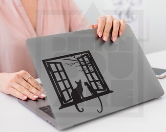 Cats Look Out The Window Eps, png, jpg, PDF, cut file, Decoration Animal design, Digital Arts Download, Digital Prints, Instant Download,