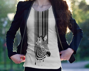 Zebra Barcode Design, Wall Arts, printing files, cutting files, silhouette, Ai, Svg, Png, Eps, Pdf, Sublimation digital Instant download