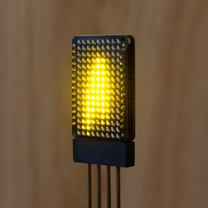 LED Matrix Steampunk-kaars afbeelding 1