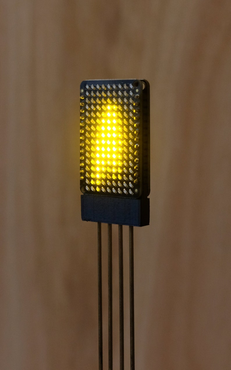 LED Matrix Steampunk-kaars afbeelding 1