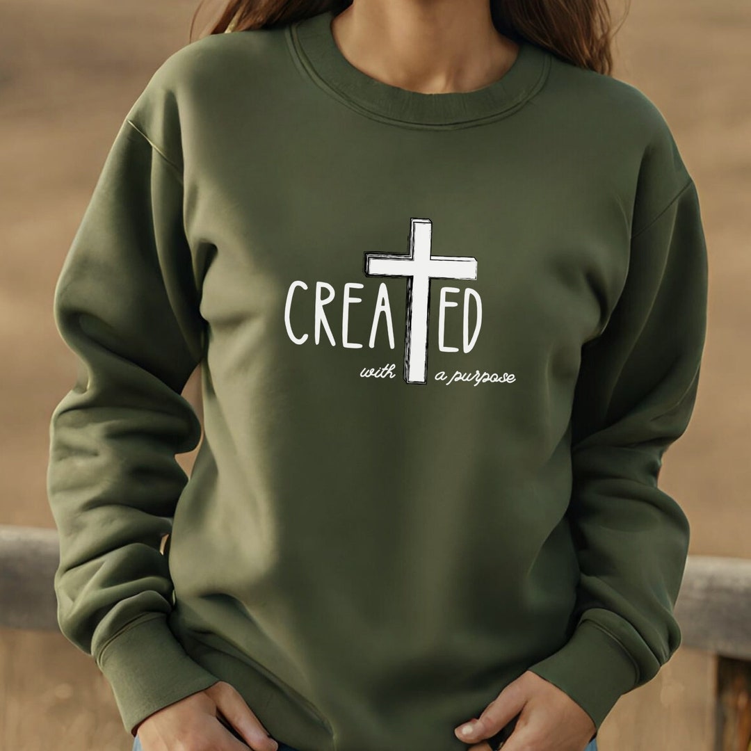 Created With A Purpose Sweatshirt main image 1