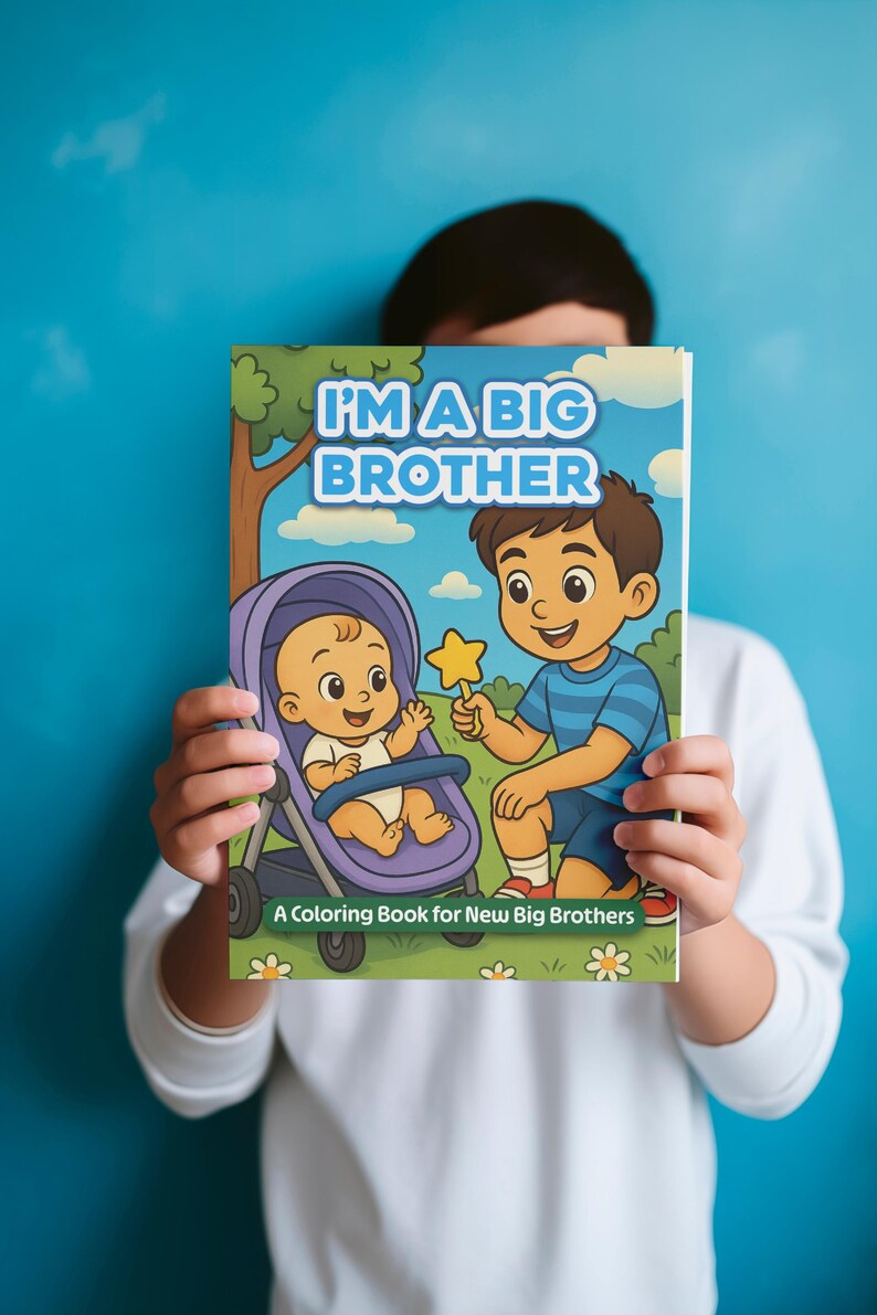 Big Brother Coloring Book: 25 Printable Activities (PDF Download) - Etsy