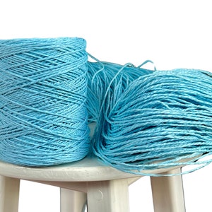 Handmade Twisted Craft Yarn: Unique and Eco-Friendly Knitting Thread! Featuring Papercord, Paperyarn, and more.