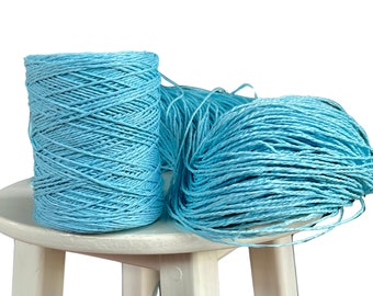 Handmade Twisted Craft Yarn: Unique and Eco-Friendly Knitting Thread! Featuring Papercord, Paperyarn, and more.