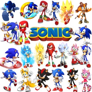 60+ Sonic The Hedgehog PNG I Sonic The Hedgehog I Sonic Png I Igel Png I Sonic Face I Sonic Png I Cricut I Scrapbooking