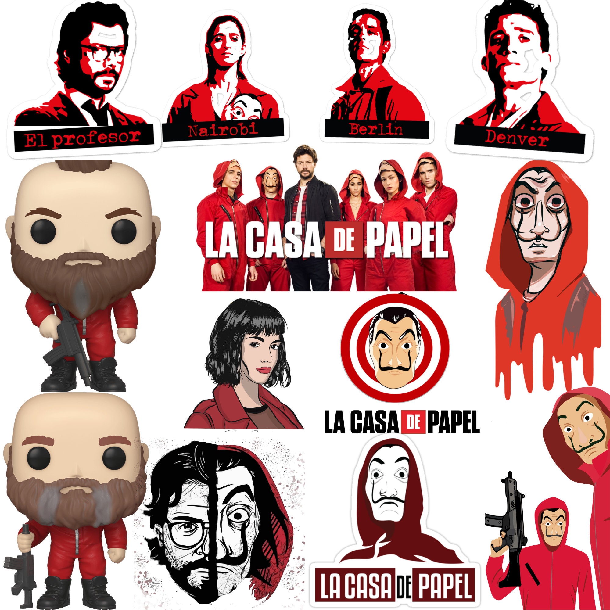 La Casa De Papel Sticker