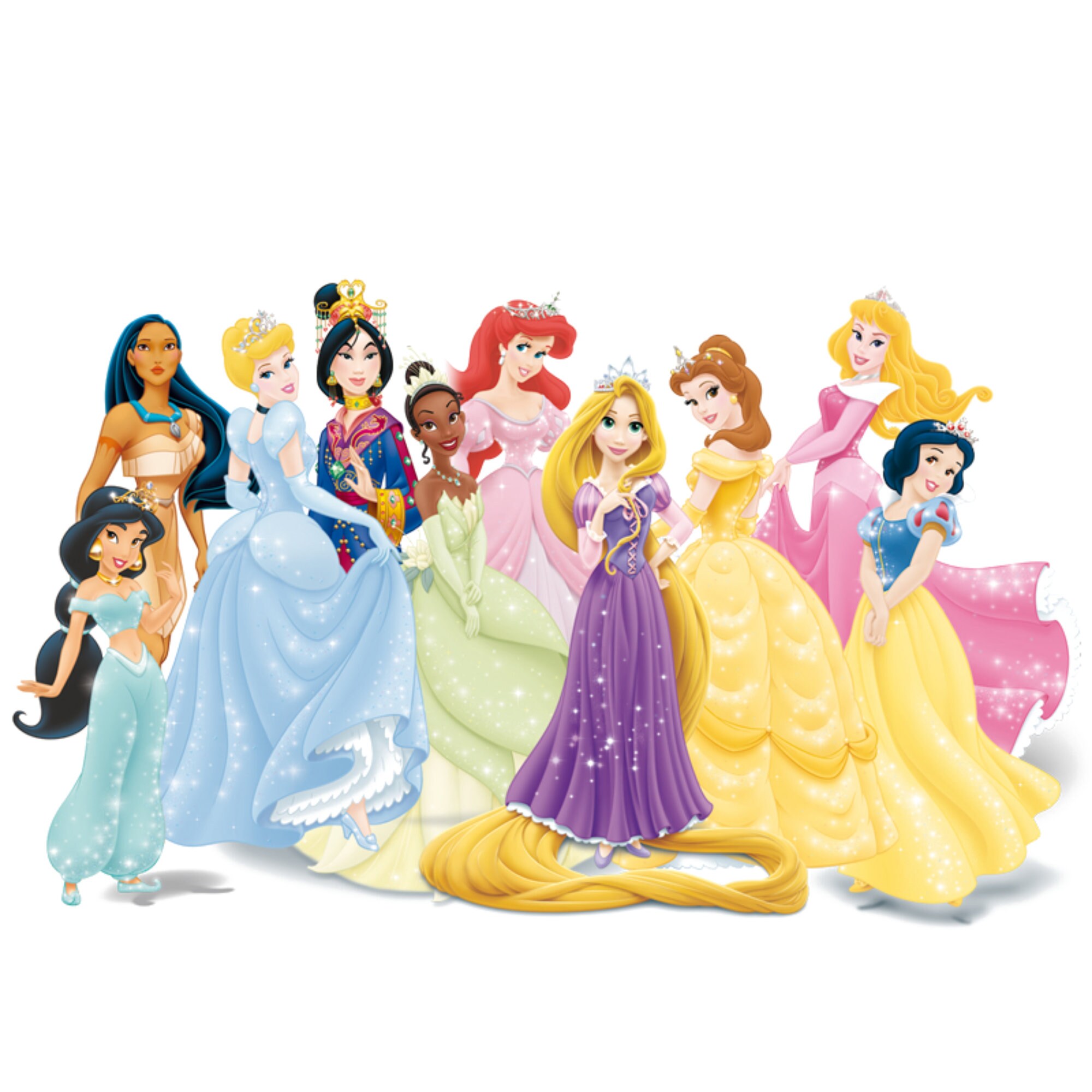Princess PNG , Disney Princess Clipart , Princess Birthday, Moana ...