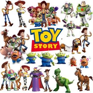 Toy Story PNG - Toy Story Clipart - Toy Story Bundle - Personagens de Toy Story - Faça sua própria camiseta Toy Story para passar a ferro ou para imprimir em aniversário