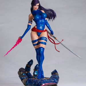 Telekinetic Ninja Girl 3D STL File, 3D Digital Printing