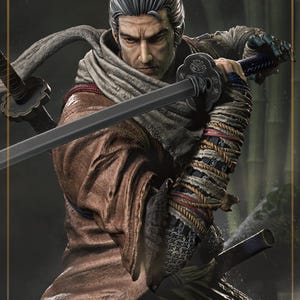Samurai  3D STL File, 3D Digital Printing