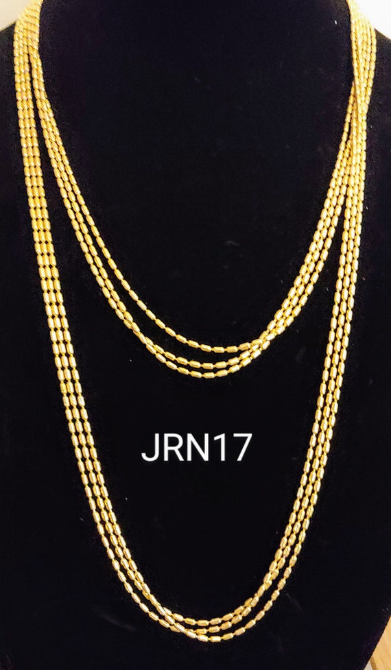 Joan Rivers Multistrand Gold Tone Beaded Necklace