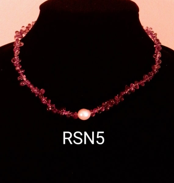 Ross Simons Amethyst or Citrine Necklace