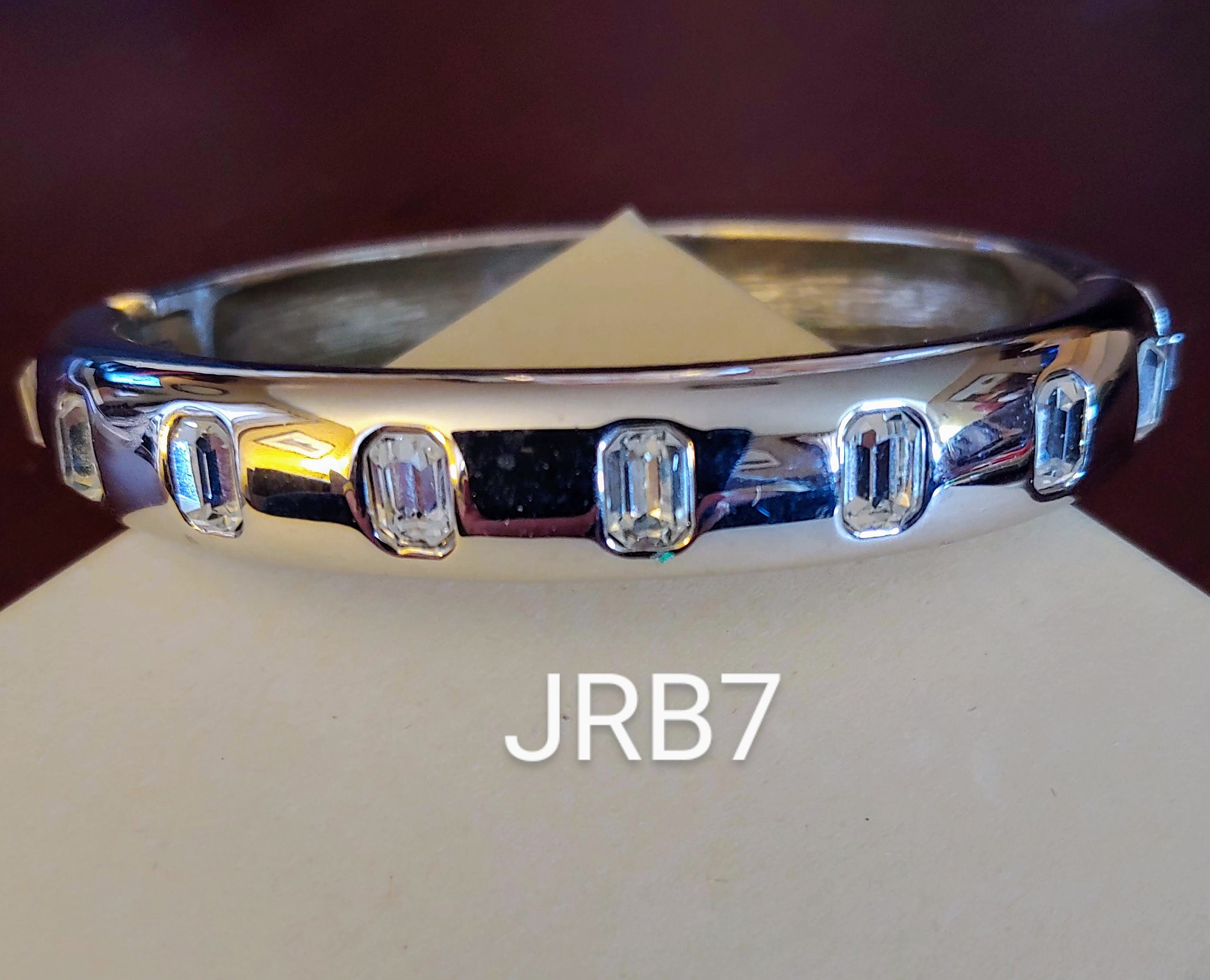 Joan Rivers Hinged Bangle With Cubic Zirconia