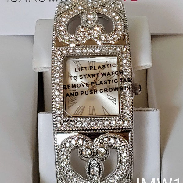 Isaac Mizrahi Bangle Wrist Watch