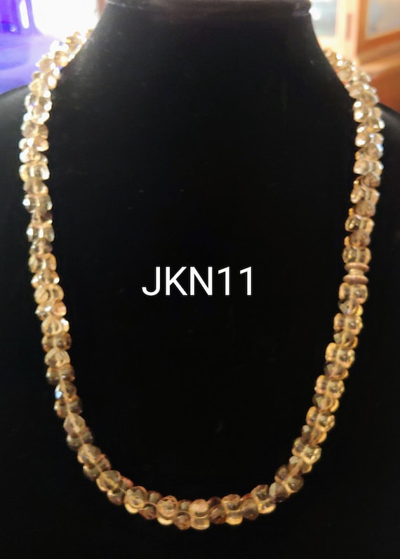Jay King Smoky And White Quartz Necklace