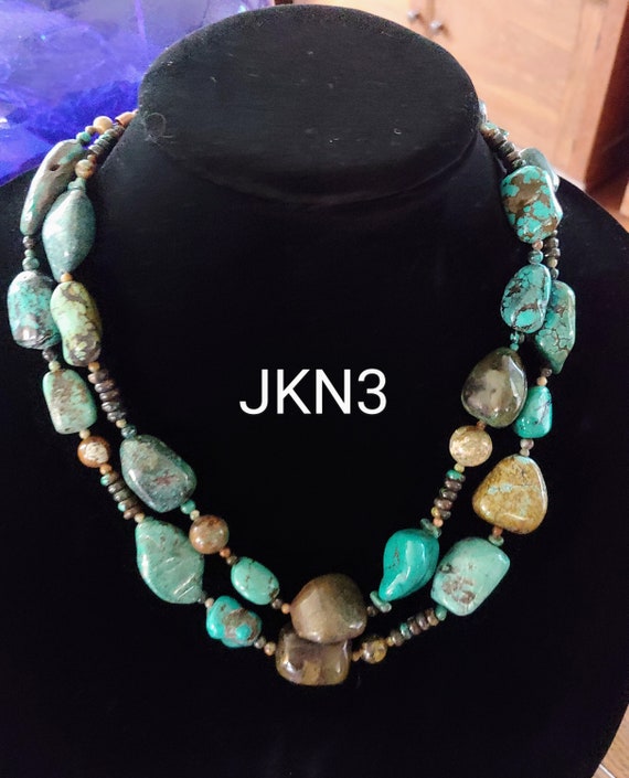 Jay King Mine Finds Coral & Turquoise 925 Sterling Silver 40