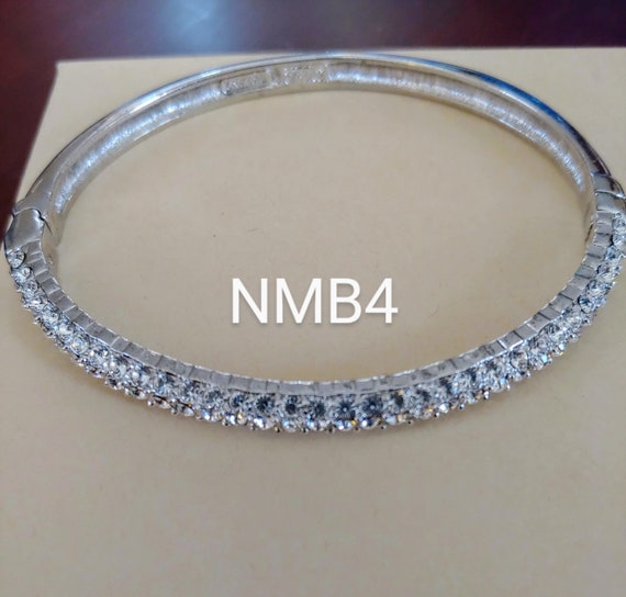 Nolan Miller Pave Bangle - image 1