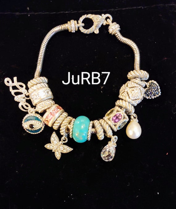 Judith Ripka Charm Bracelet - image 1