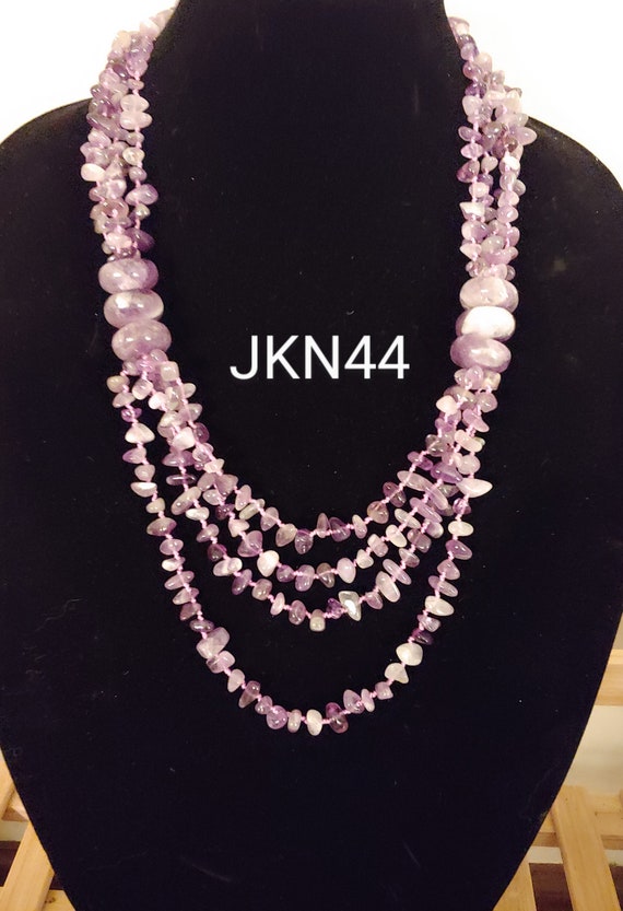 Jay King Amethyst Multi Strand Necklace