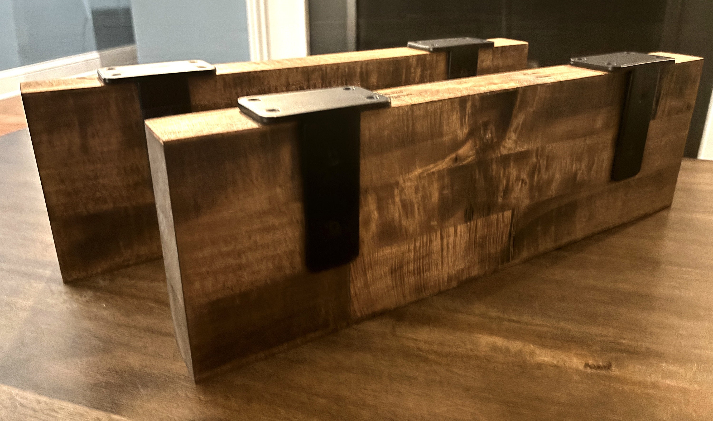 Reclaimed Hardwood Butcher Block Shelves - Etsy