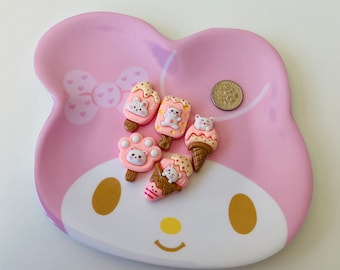 5 stuks schattige bedels, minibedels voor doe-het-zelvers