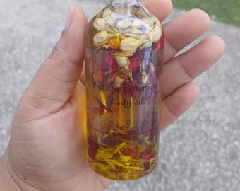 Vanille-kaneel lichaamsolie