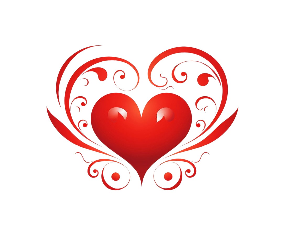 Love Heart Red Heart, Wall Art, Heartshaped, Love, Created by