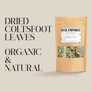Pure Swedish Coltsfoot: Handpicked and Dried, Wild Tussilago Farfara