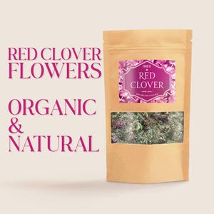 Red clover: Swedish Wild Handpicked and Dried, Trifolium pratense Red Clover
