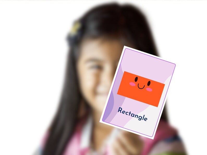 Shapes Flashcards Learn Shapes Toddler Shapes Flashcards Preschool