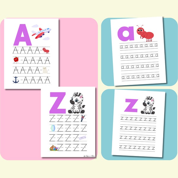 Alphabet tracing worksheets | Capital Alphabets tracing worksheets | Small alphabets tracing worksheets | Printable tracing worksheets