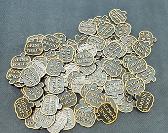 Hochzeit Gunst Getränk Token