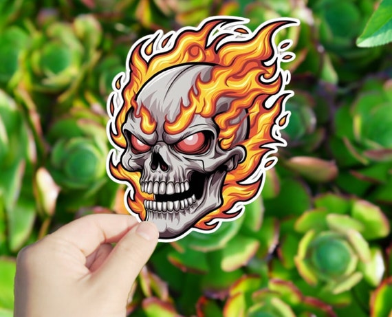 Ghost Rider Logo Sticker