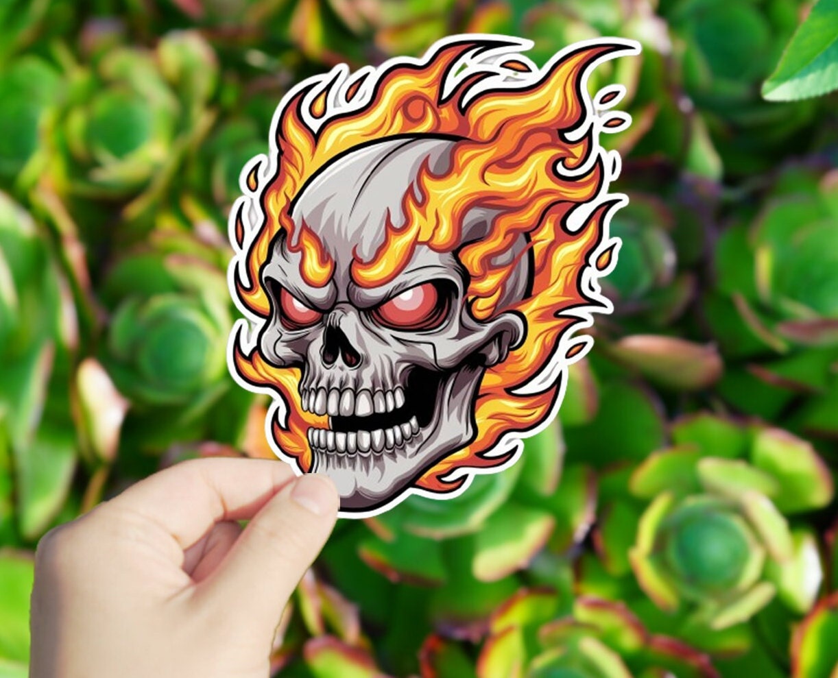Ghost Rider Decals 1 Pc GHOST RIDER Vinyl Sticker,sticker for Tablet Laptop Wall Car ...