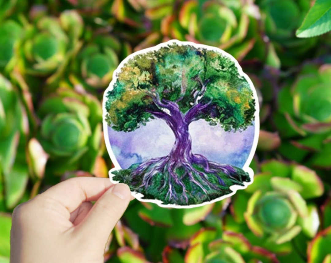 Devious Tree Sticker 1 Pc Mystic Tree Vinyl Sticker,stickers for Tablets Laptop Wall Windows ...