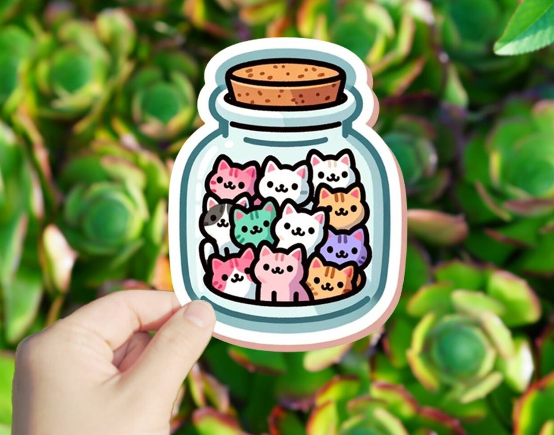 1 Pc Jar of Joy Vinyl Sticker,stickers for Tablets Laptop Wall Car ...