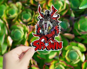 1 Pc Spawn Character Vinyl sticker,sticker for tablet laptop Wall Car Windows Bumper Water Bottle Tumple Van Decoration