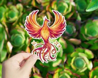 1 Pc Phoenix Rebirth Vinyl sticker,stickers for tablets laptop Wall Windows Bumper Water Bottle Tumple Truck Van Decoration Graphics