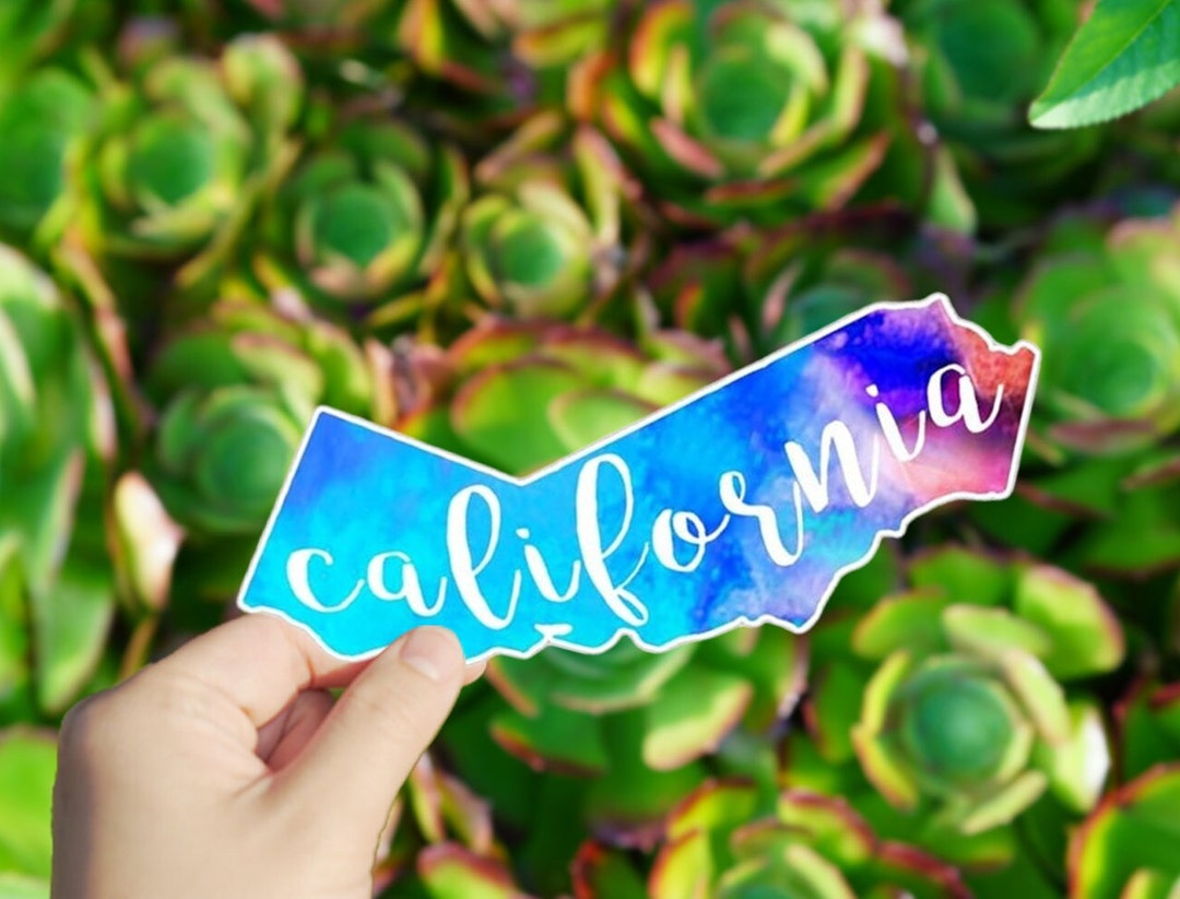 1 Pc California Vinyl Sticker,sticker for Tablet Laptop Wall Car ...