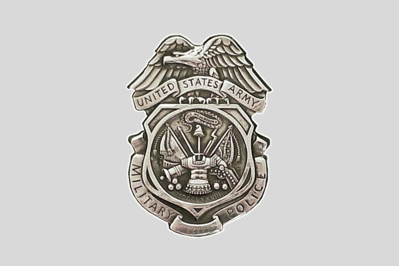 1 Pc United States Army Military Police Badge Vinyl Sticker,sticker for ...