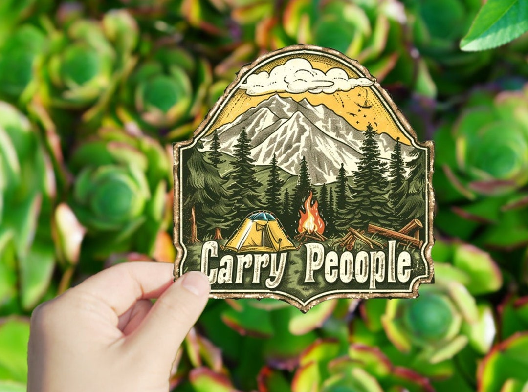 Carryme Sticker 1 Pc Carry People Vinyl Sticker , Sticker for Tablets Laptop Wall Car ...
