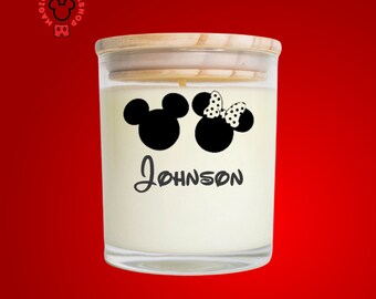 Personalized Candle Gift For Her Gift For Him Disney Inspired Gifts