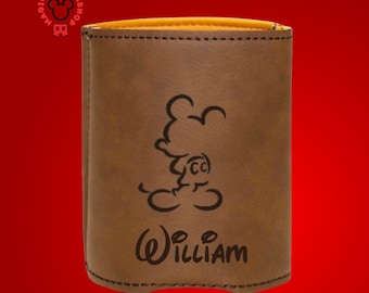 Personalized Koozie Gift for Him Gift For Her Disney Koozie Personalized