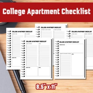 College Apartment Checklist, First Apartment, College Freshman, College Dorm Supplies, Moving Checklist, College Prep Essentials, To Do List