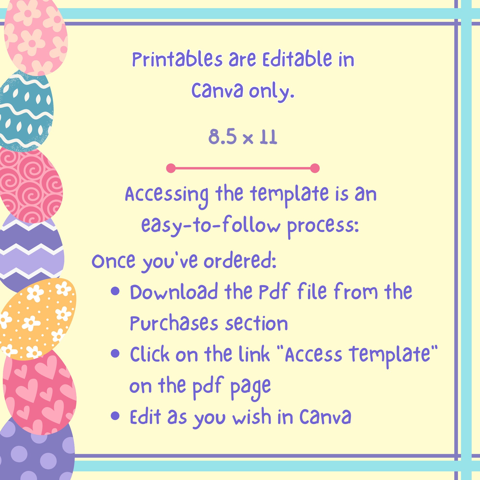 Official Easter Bunny Letter / Personalized / Editable in Canva ...