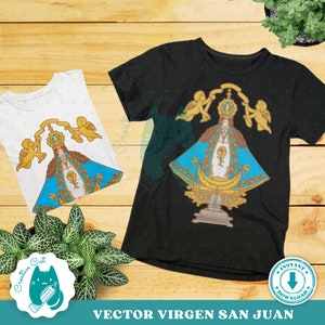 Virgen de San Juan de los Lagos SVG Descarga Instantánea