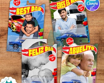 Father's Day Editable Car Cover Canva Template
