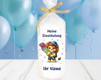 Kerze Einschulung individuell  für Mädchen / Junge
