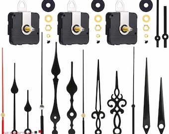 Diy Clock Movement Quartz Mechanism Wall Replacement Repair Tool Parts Hands Kit